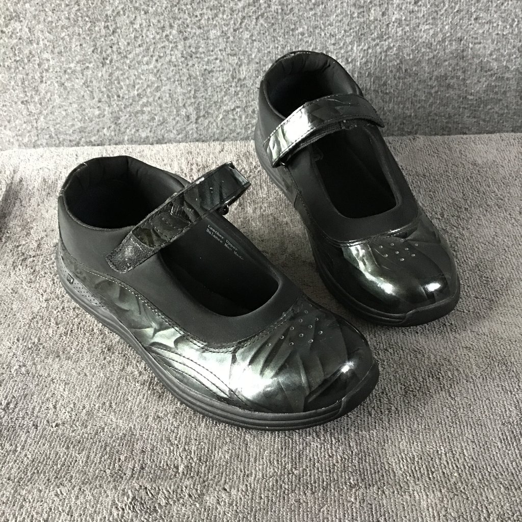 Drew Rose Mary Jane Flats Marble Green Size 8 Wide Width